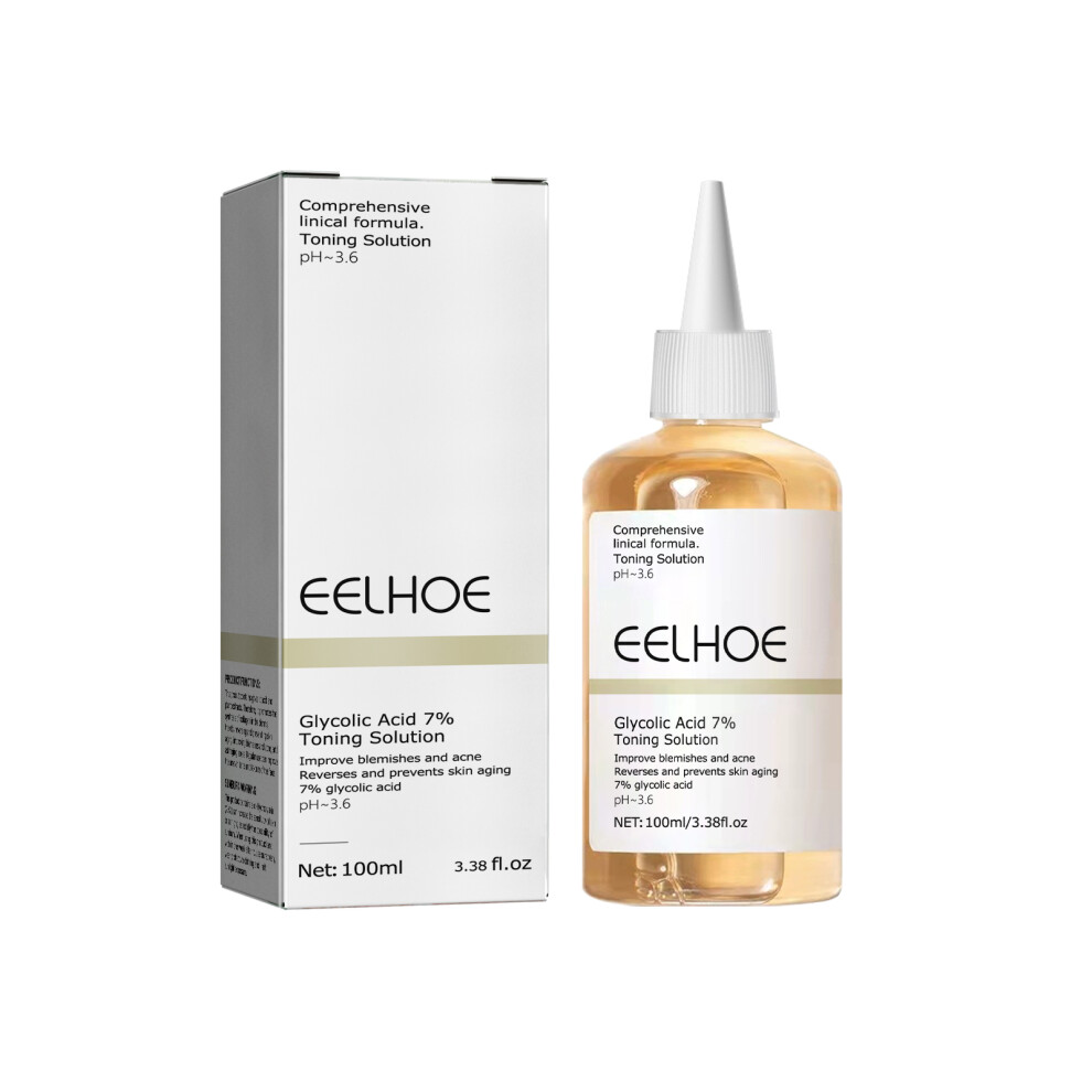 100ml 7% Glycolic Acid Toner Pore Minimizing Toner for Exfoliating Face, Acne Scars Pore