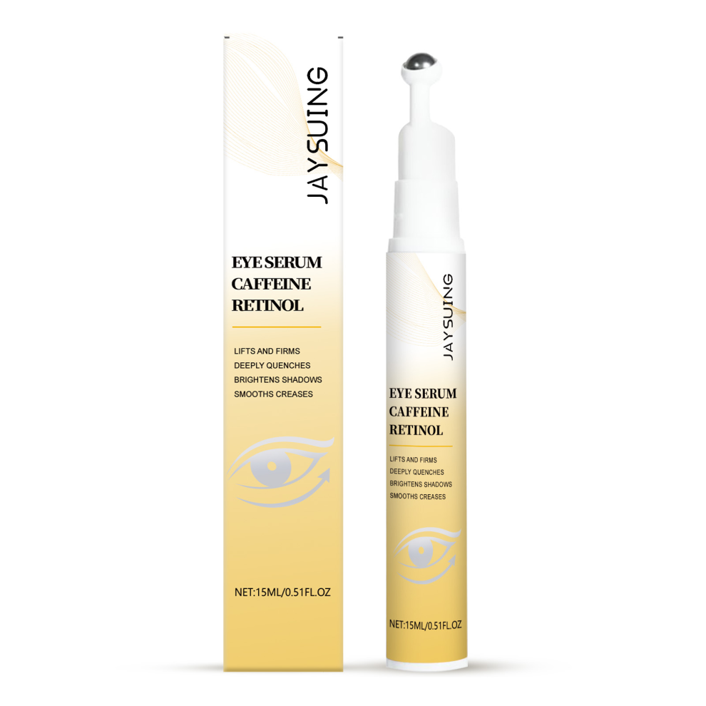 Cream/Dark Eye Serum Caffeine Retionl 15Ml Rollerball Anti-Aging Under Eye For Circles, Wrinkles & Puffiness
