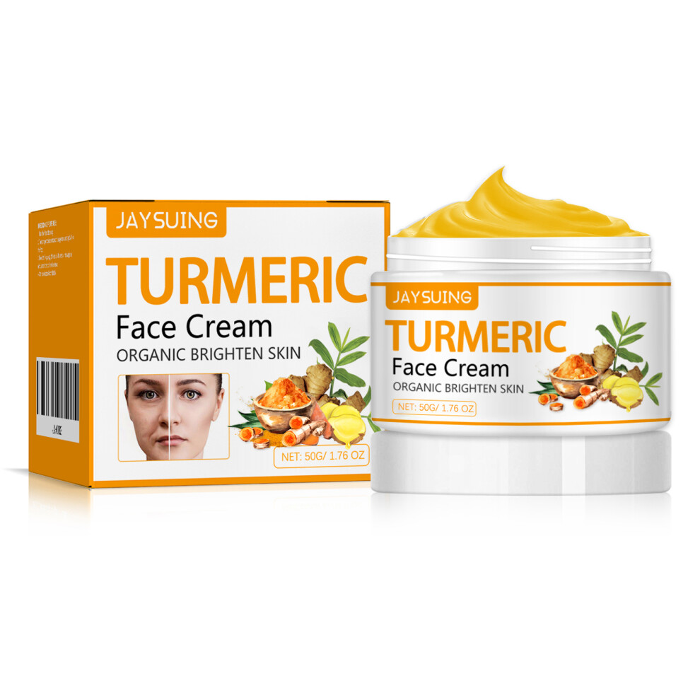 Cream 50G Turmeric Face Anti Wrinkle Skin Firming Brightening Moisturizing