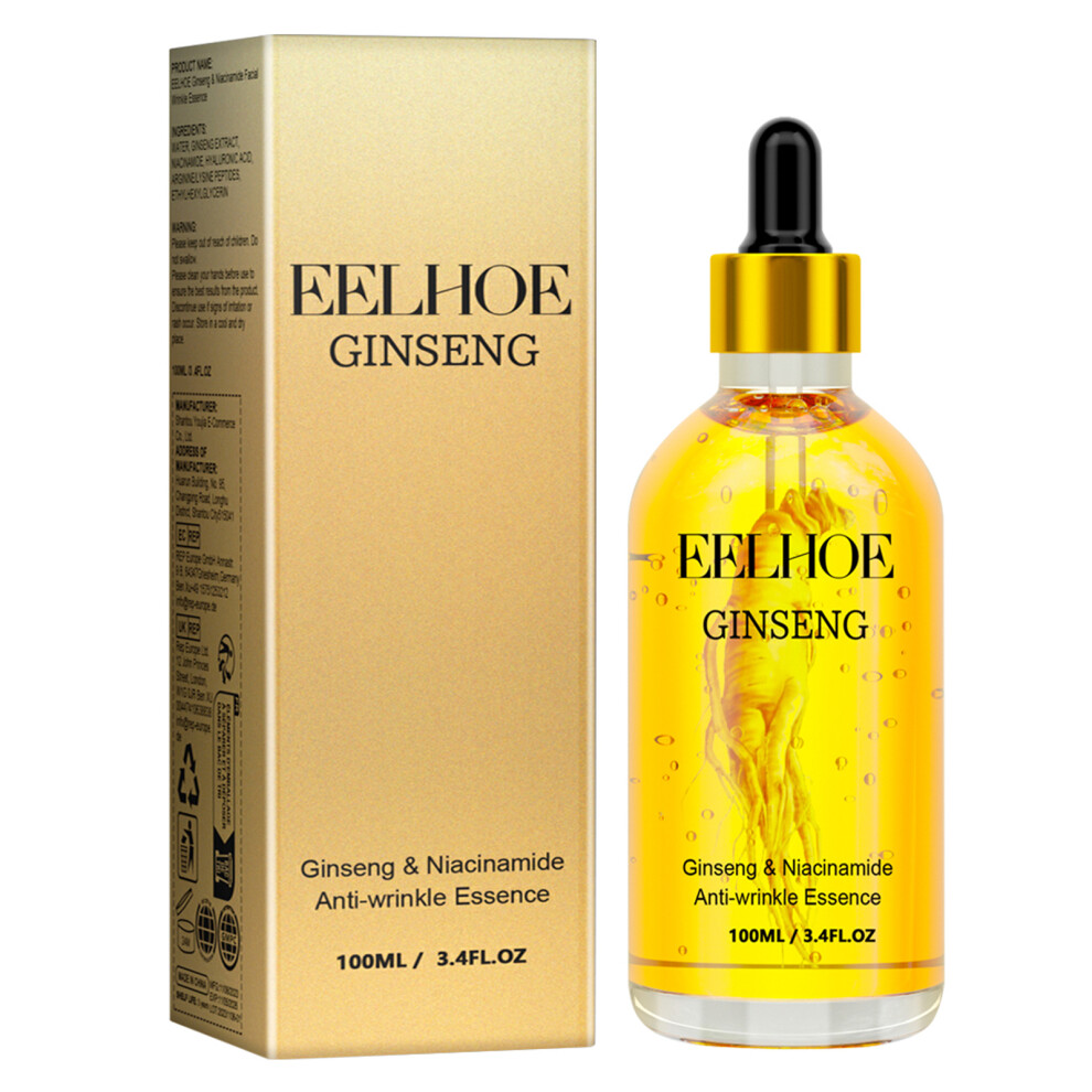 Ginseng Face Essence 100ml Anti-Aging Firming Moisturizing Facial Treatment Elasticity Booster