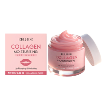Collagen Moisturizing Lip Mask 60g Night Repair Hydrating Care Moisturizer Treatment for Flakey, Dry Lips