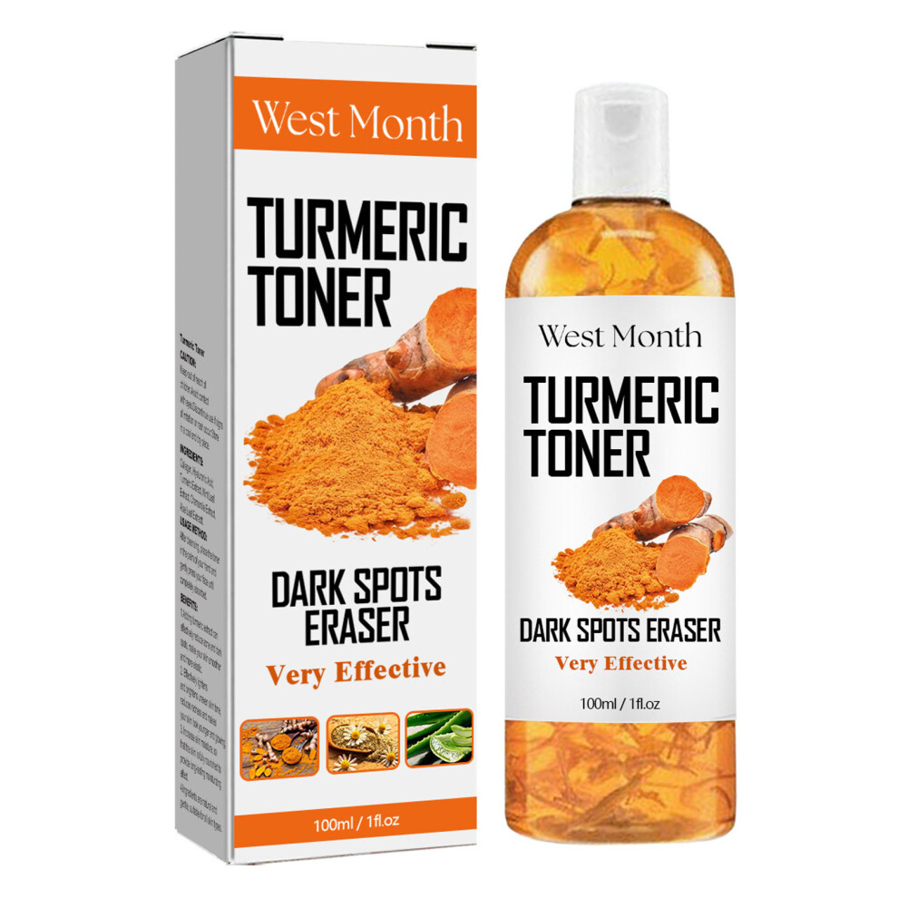 Dark Turmeric Toner Spots Eraser For All Skin Types 100Ml Hydrating Brightening Soothing