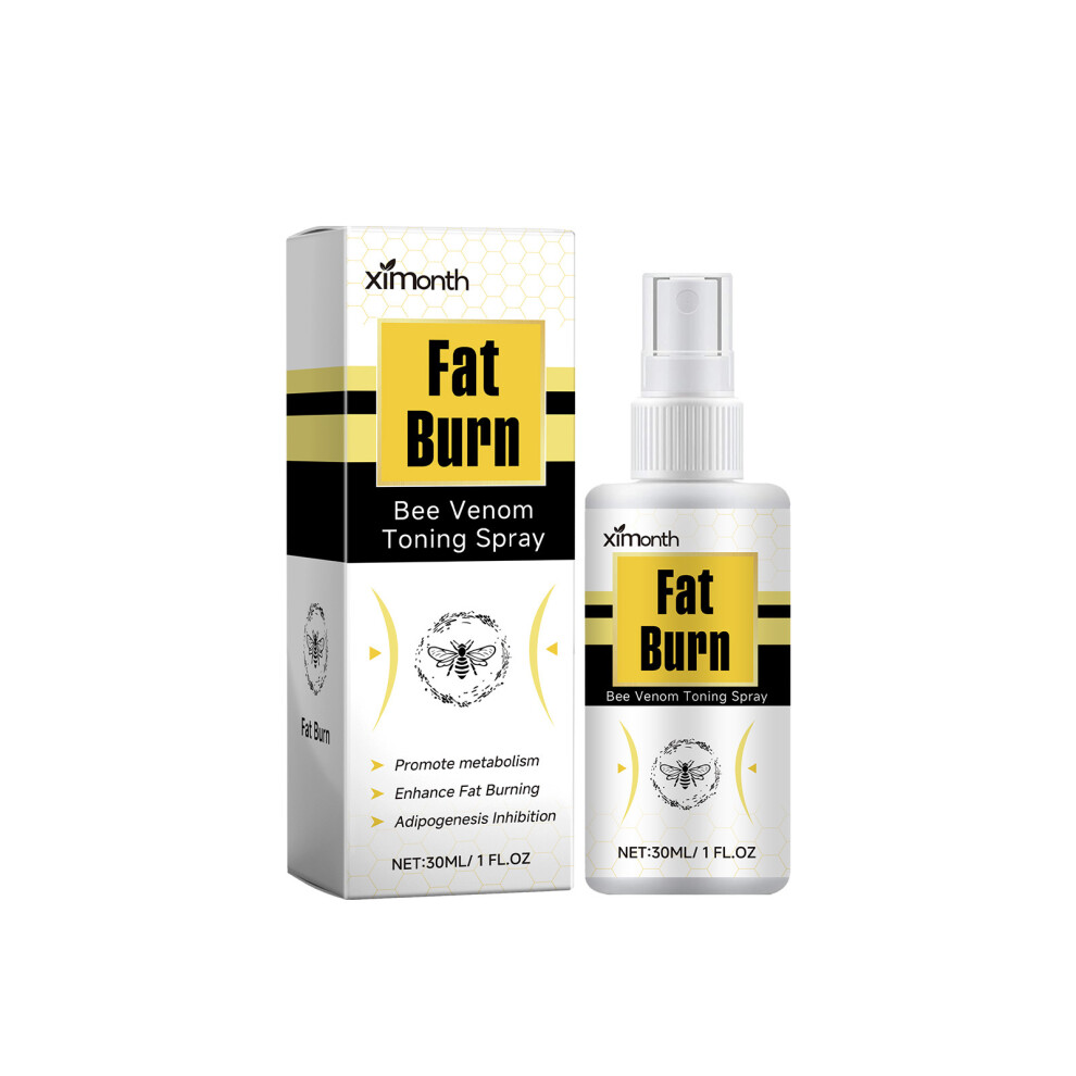 Fat Burn Bee Venom Toning Spray 30ml Fat Burner Enhancer Body Firming Slimming Care