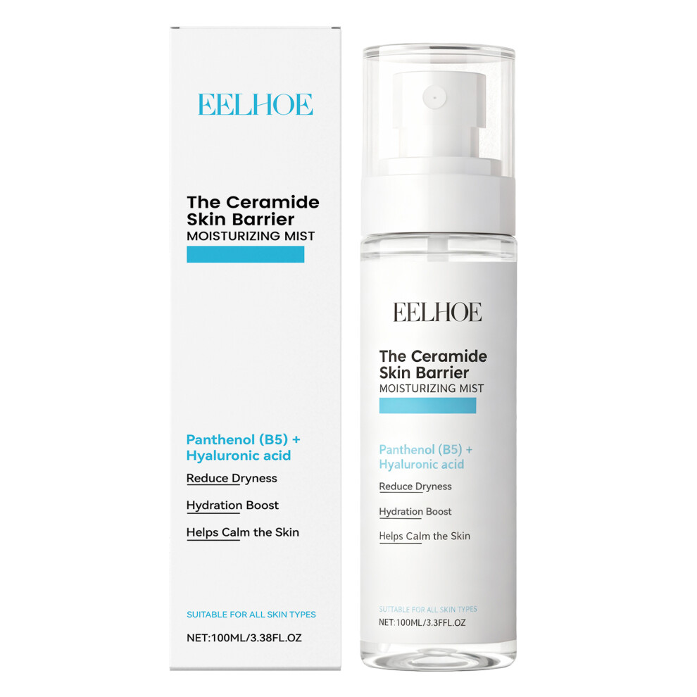 Facial Mist Spray 100ml Hyaluronic Acid Vitamin B5 Moisturizing Hydrating Soothing Face Mist for Dry Skin
