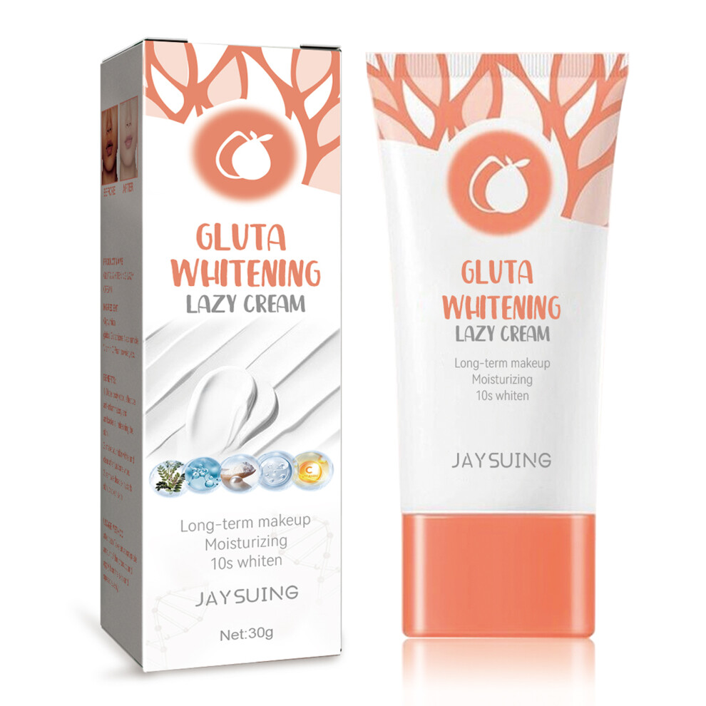 Cream Gluta Brightening Lazy 30G Natural Moisturizing Hydrating And Repairing, Refreshing