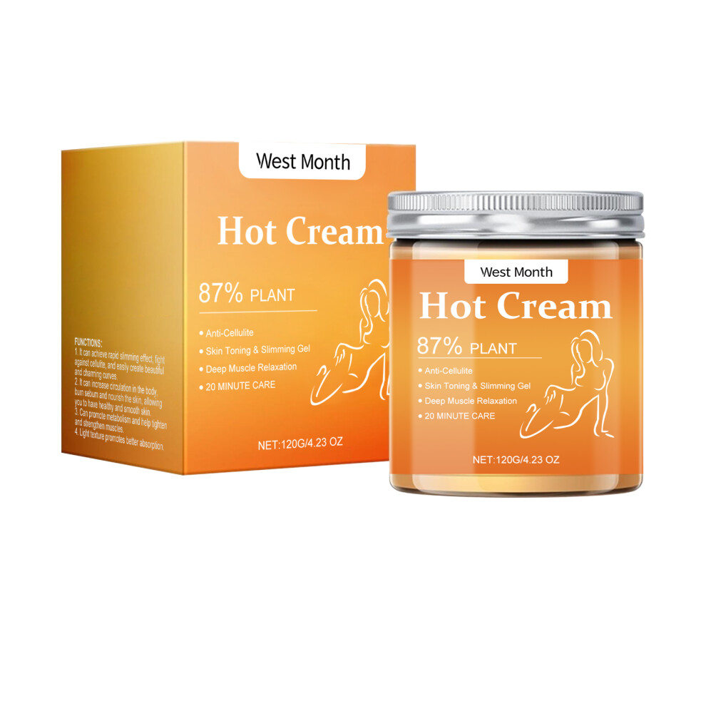 Cream Hot 120G Cellulite And Fat Burner Body Slimming For Belly Fat Burner Weight Loss