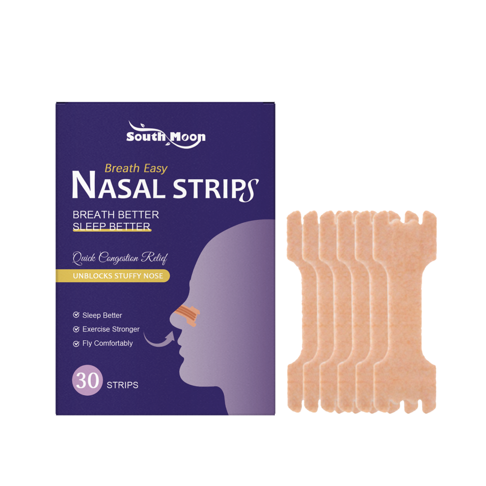 30PCS Nasal Strips for Sleep Nose Tape Improve Breathing Snoring Aids for Men & Women