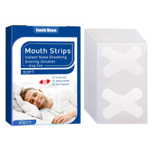60PCS Anti Snoring Strips For Adults Night Mouth Strips Instant Nasal Breathing Aid