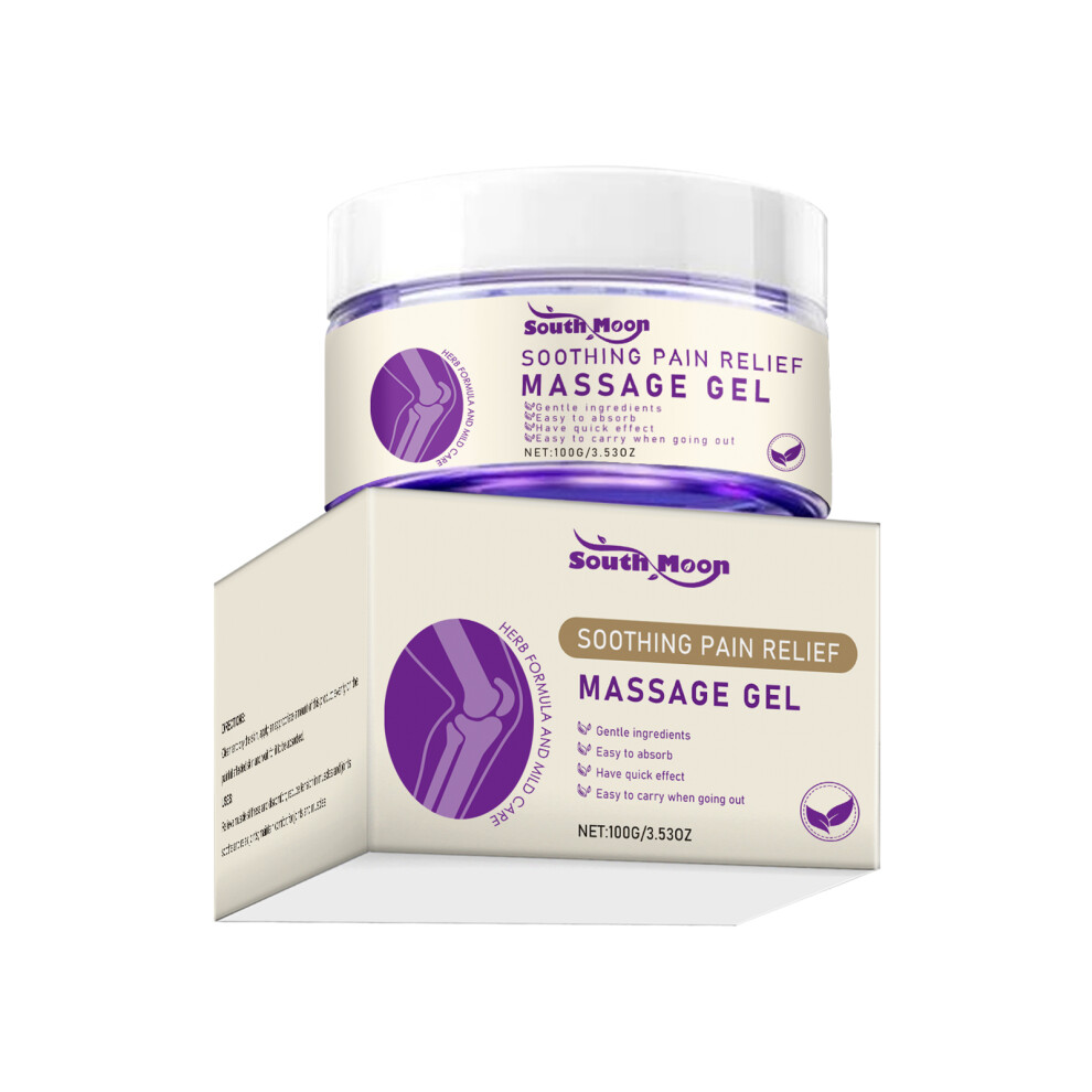 Joint Gel 100g Relief Soothing Massage Cream for Soothes Knees, Lumbar, Neck, Hands, and Feet