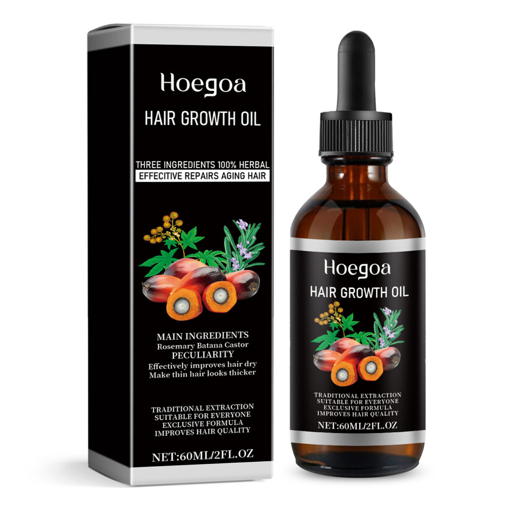 Hair Growth Serum 60ml Anti Hair Loss Treatment Deep Nourishing Repair Frizzy Hair Essence Smoother