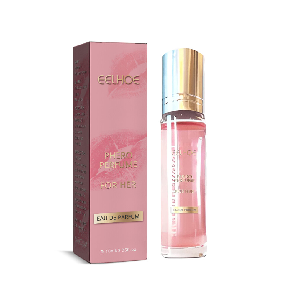 Natural Floral Eau de Toilette Roll-On Perfume 10ml for Women Long Lasting Fragrance