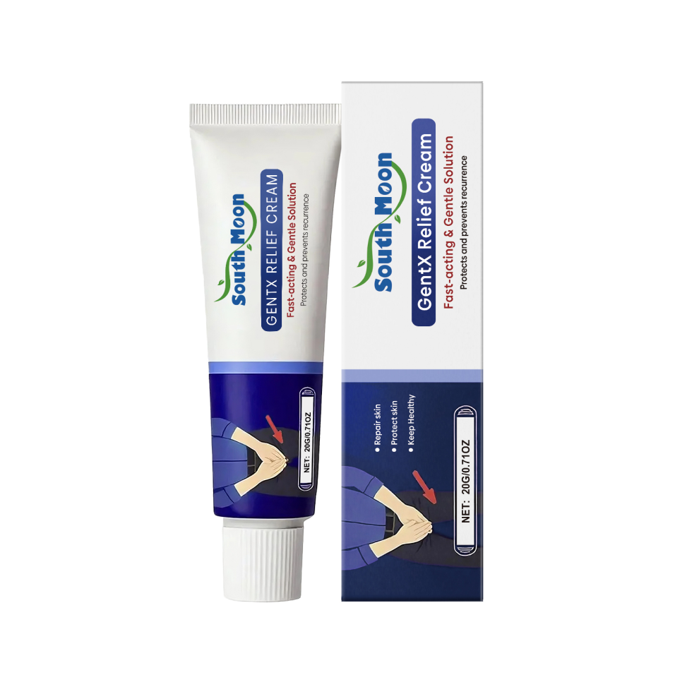 Gentx Relief Cream 20g Soothing Intimate Skin Cream, Moisturizing and Fast-Acting