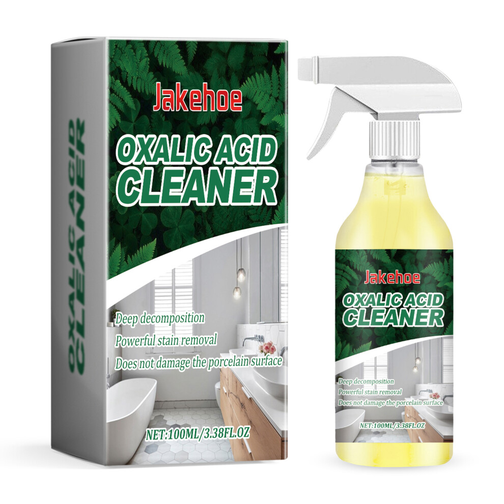 Oxalic Acid Toilet Cleaner Stain Remover For Urine Scale High Efficiency Cleaning Agent 100ml