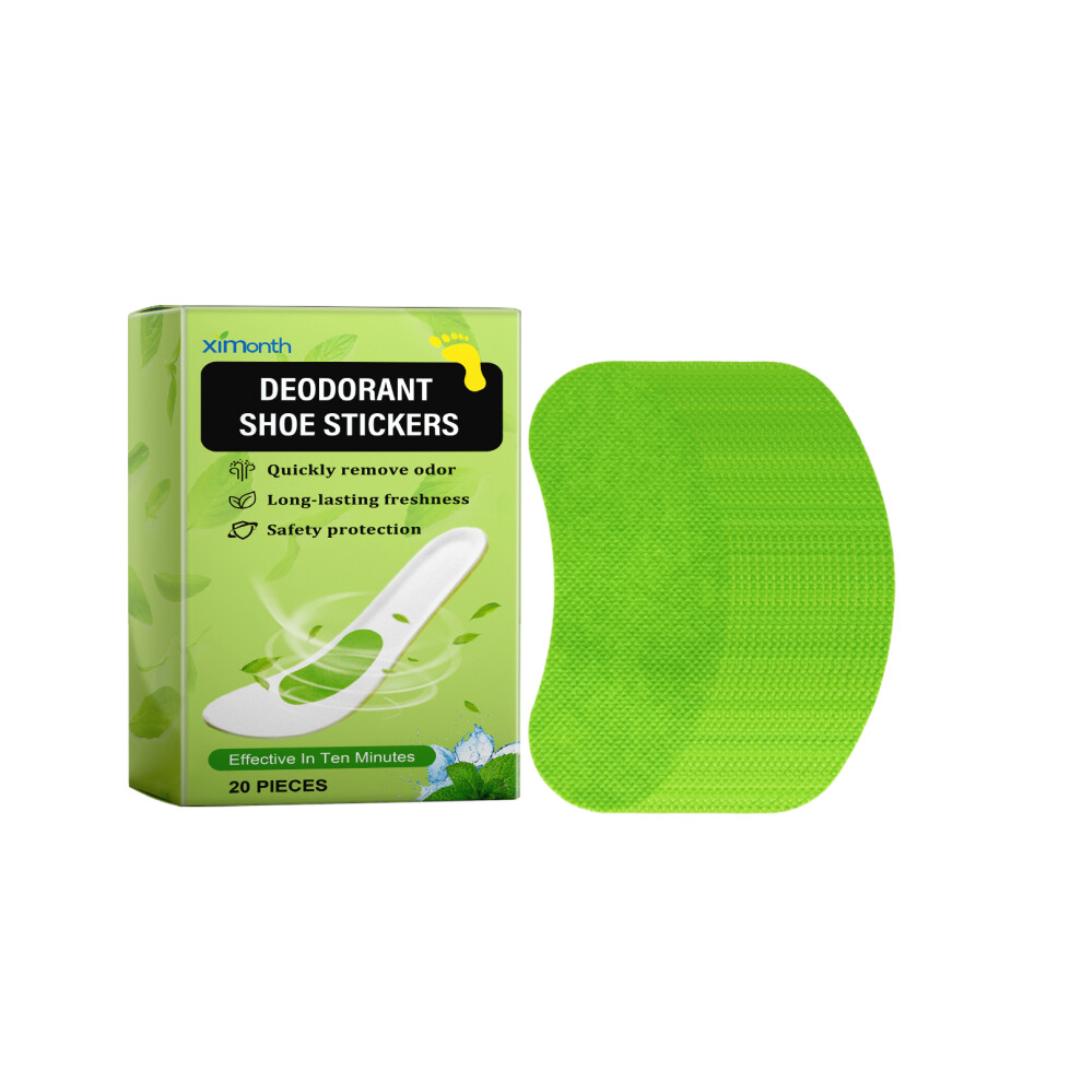 20PCS Shoe Deodorizer Inserts Odor Eliminator Shoe Freshener Smell Remover for Soccer Gear, Boot, Sneaker