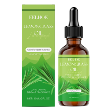 Lemongrass Essential Oil 60ml for Aromatherapy Massage Sleep Aid Natural Air Freshener Jojoba Oil Blend