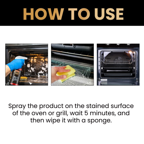 Oven Stove Cleaner Foam 100ml Degreaser Deodorizer For Kitchen Appliances 2