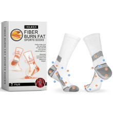 1 Pair Foot Care Socks Non Slip Elastic Mid Calf Sports Socks