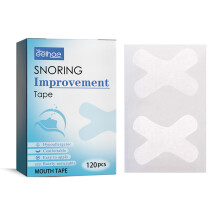 120Pcs Anti Snoring Adhesive Strips Breathable Non Woven Fabric Mouth Tape for Quiet Night Rest