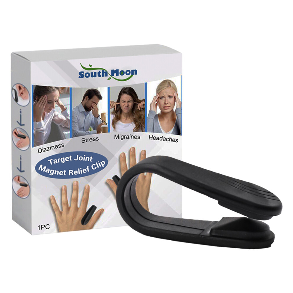 Magnetic Finger Joint Massage Clip Hand Meridian Massager Acupressure Point Clip