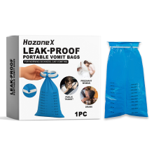 Leak Proof Portable Vomit Bag for Travel Motion Sickness Pregnant Women Nausea Bag