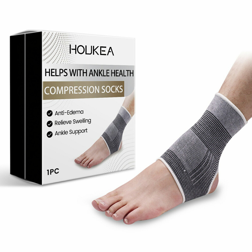 1Pc Foot Care Socks Compression Support for Circulation Improvement Ankle Protection