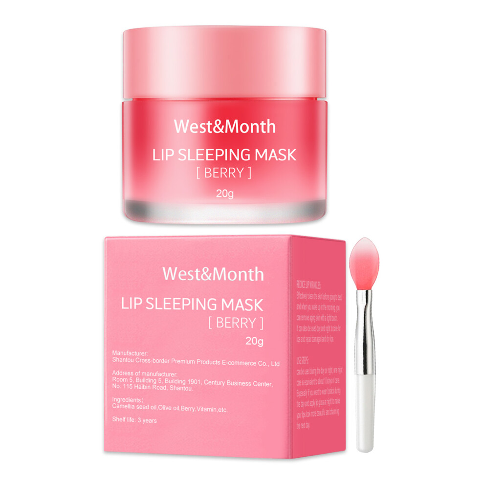 Lip Sleeping Mask Jelly Lip Mask for Moisturizing Hydrating for Chapped Flaky Skin