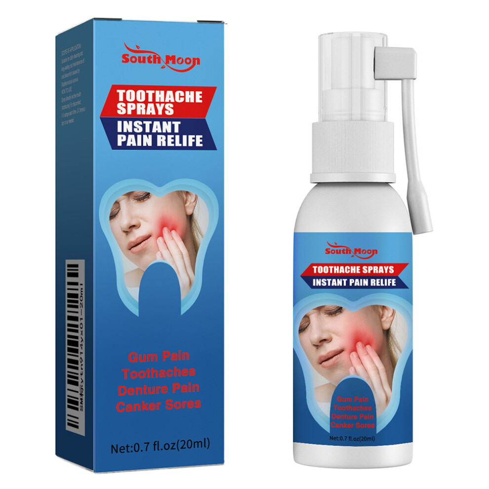 20ml Toothache Spray Sensitive Gum Intant Pain Relief for Oral Hygiene Care, ytn914yx01-20ml