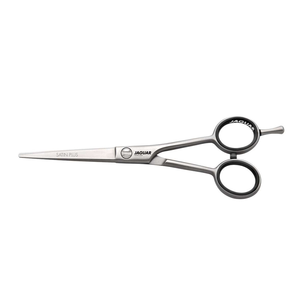 Jaguar Satin Plus 5.5" Line Barber Scissors - More No.39 White