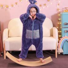 (Tinky Winky, 85cm-105cm) Anime Teletubbies Costume Kids Christmas Pajamas Pyjamas Sleepwear Jumpsuit