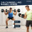 TANNESS Adjustable Weights Dumbbells Set for Weight Lifting Training - 20kg 2