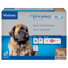 Effipro Duo Spot On Flea & Tick Treatment for Extra Large Dog