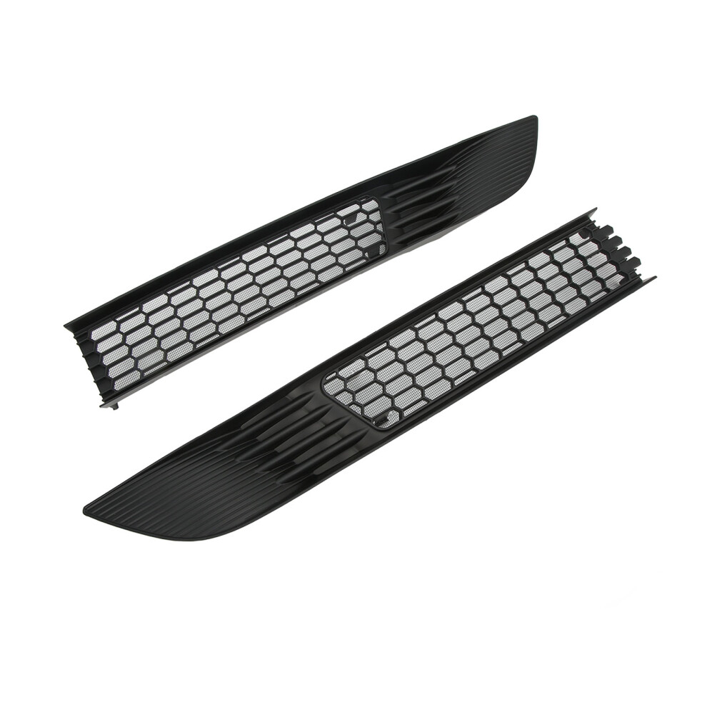 Matte Front Bumper Grille Insect Proof For Tesla Model Y 2019-2022 Black 7891356232602