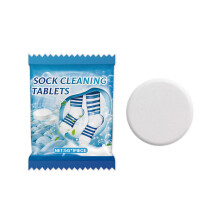 Sock Cleaning Tablets Stain Remover Laundry Whitener Cleaner for Hand Washing