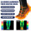 35 Degree Celsius Aluminized Fiber Heating Socks Self Heating Winter Foot Warmer 3
