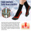35 Degree Celsius Aluminized Fiber Heating Socks Self Heating Winter Foot Warmer 5