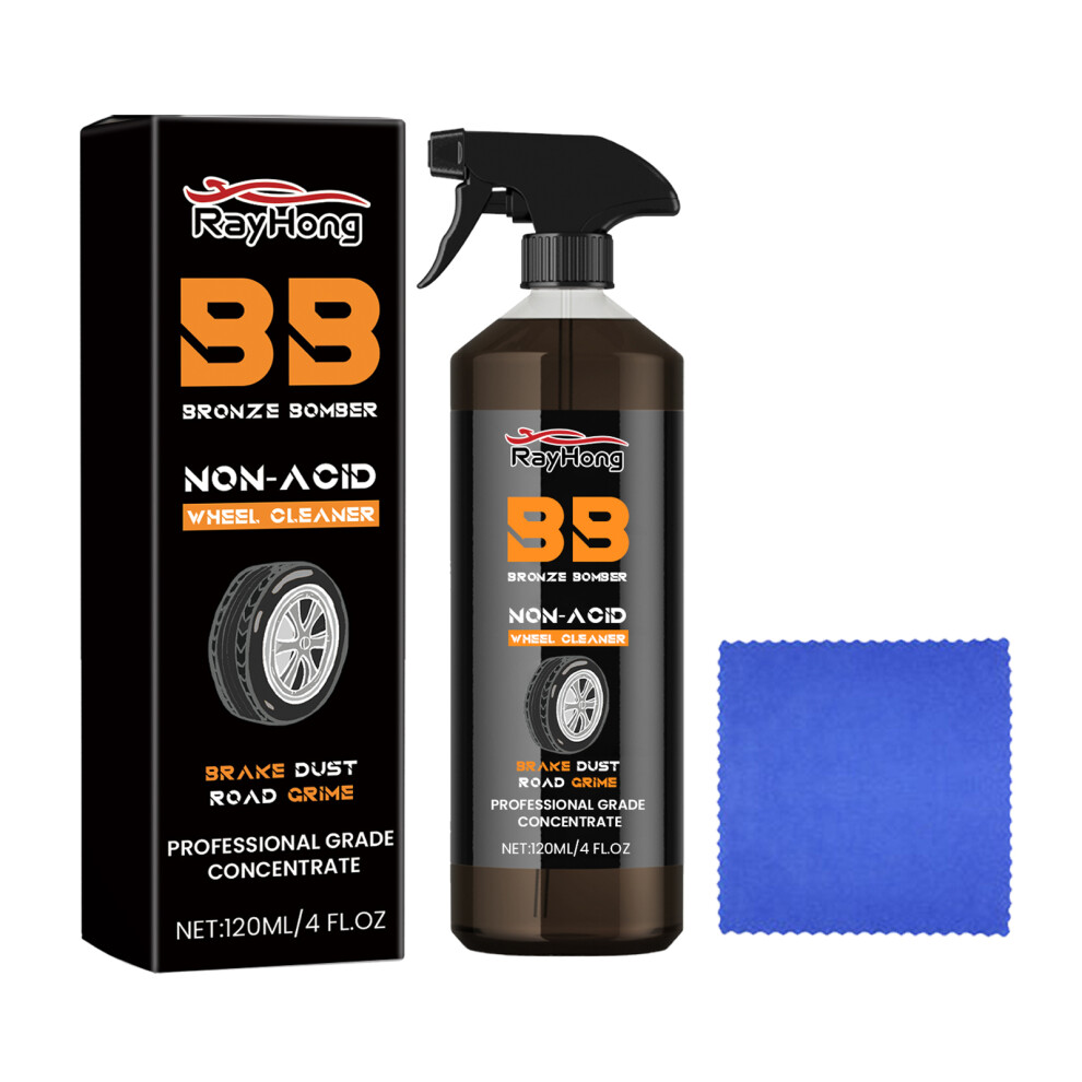 Rust Remover For Automotive Wheel Hubs Maintenance Car Tire Cleaner Spray 6914284697754