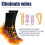 35 Degree Celsius Aluminized Fiber Heating Socks Self Heating Winter Foot Warmer 4