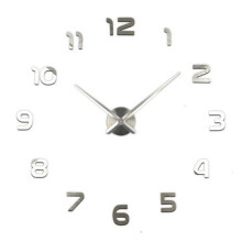 Große 3D-Nummer Spiegel Wandaufkleber DIY Home Decor Große Uhr Kunst Uhr Wanduhr