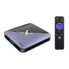 Boîtier TV A95X F3 Air II, 4 go/64 go, 4K AV1, lumière RGB, Android 11, Amlogic S905W2, ARM Cortex A53, WIFI 2.4G + 5G