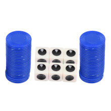2 Sets Links Rechts Center Würfelspiel 16mm mit 3 Würfeln 24 Chips Familienparty Blau