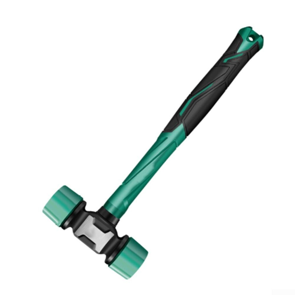 Tpu Head Rubber Mallet, Shock Absorbing Handle, 43Mm Head, Tile Installation And Woodworking 9393856662708