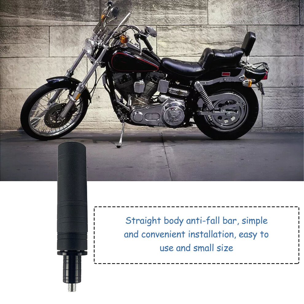 Universal Aluminum Motorcycle Frame Slider Anti Crash Protector Black 4631356235592