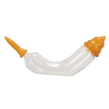 Ergonomic Adjustable Glass Milk Feeding Bottle for Newborn Pets 10ml UK