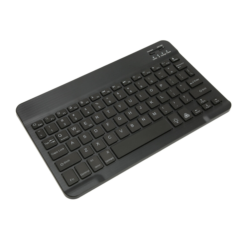 Wireless Rgb Led Backlit 78-Key Bluetooth Keyboard For Ios Android Win Black 4271356237648