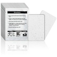 (As show, One size) Card Reader Cleaning Cards - Dual Side Credit Card Reader Cleaner, CR80 Card Reader Cleaner POS Cleaning Cards (25PCS)n