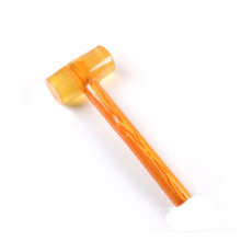 Mini Hammer Rubber Mallet With Anti-Slip Wood Grip Rubber Head Multi-Function Large Size For Camping And Construction