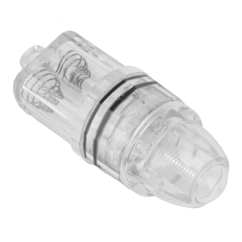 Luz de pesca Deep Drop transparente 2 pilas AA blanca