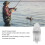 Luz de pesca Deep Drop transparente 2 pilas AA blanca 7