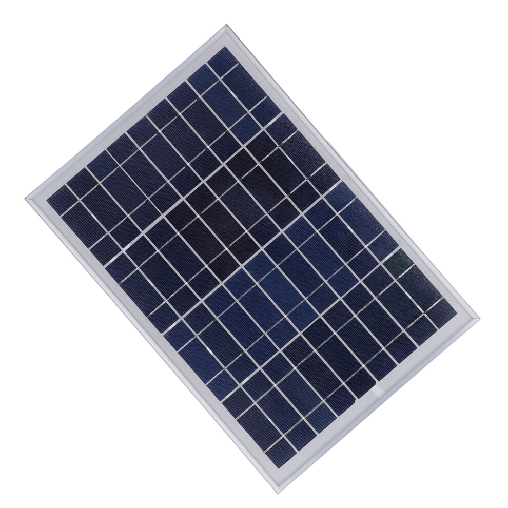 10W Monocrystalline Waterproof Solar Panel 350X240mm For Off-Grid Lighting 6941356242321