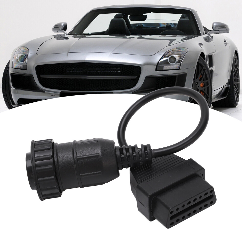 Durable 2Pcs 14Pin To 16Pin Obd2 Cable For MercedesâBenz Tools 4931356242522